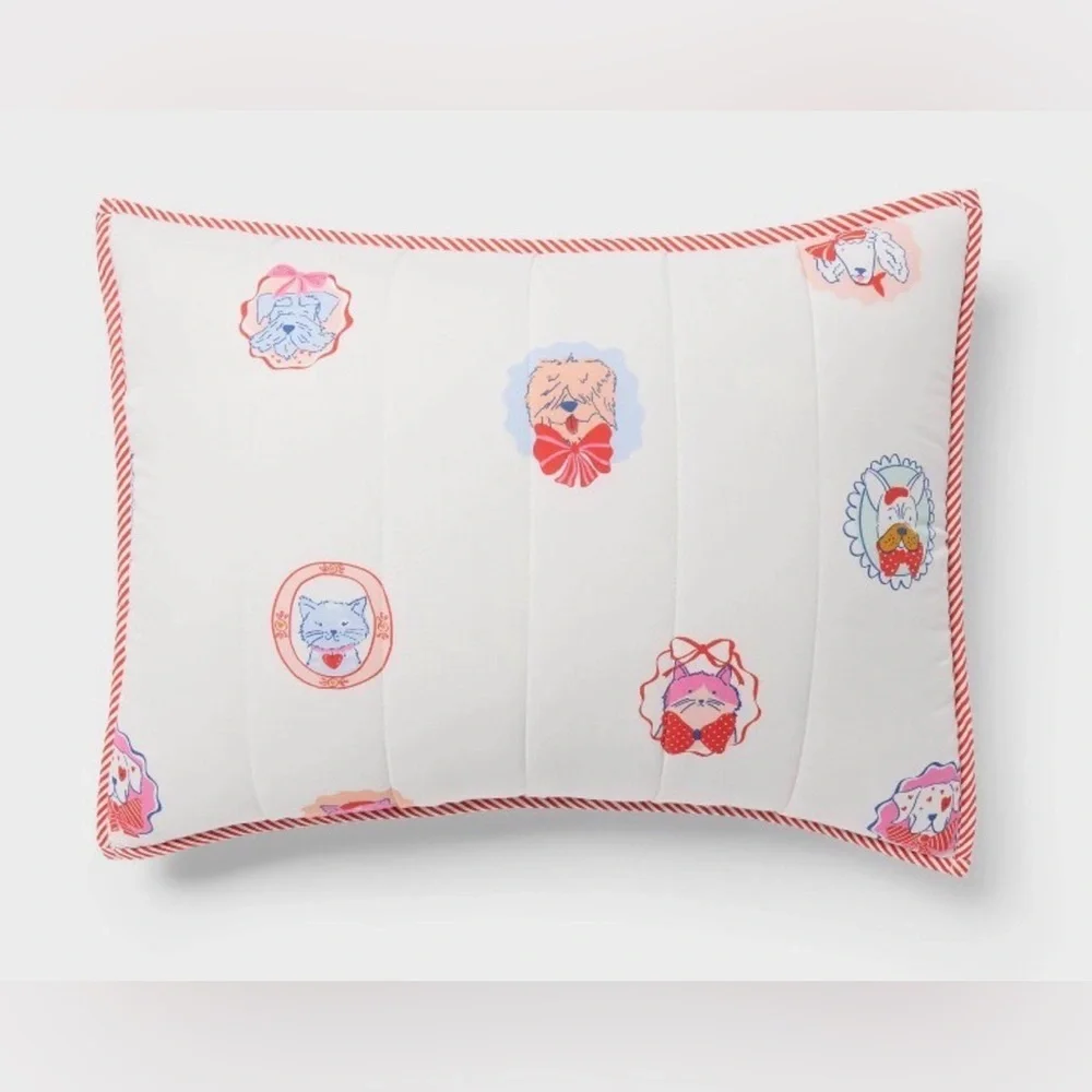 Patisserie Pet Shoppe Kids' Quilt Set - full/queen new